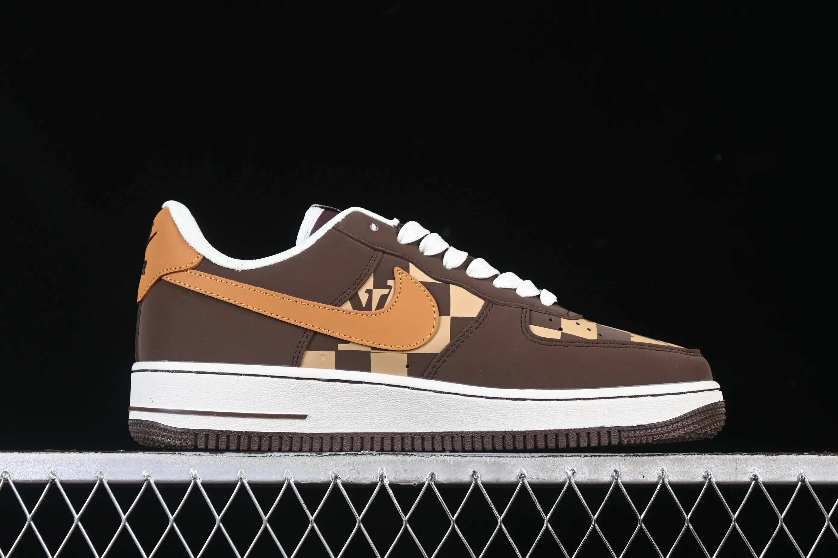 All categories Nk Air Force 1 Air Force series Nk Air Force 1 Low Air Force low-top Nike Air Force 1'07 Low LV joint coffee brown caramel Air Force 1 low-top casual sneakers NH0601-576